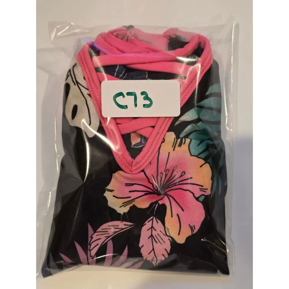 Justice Little Girls Bathing Suit SZ 10